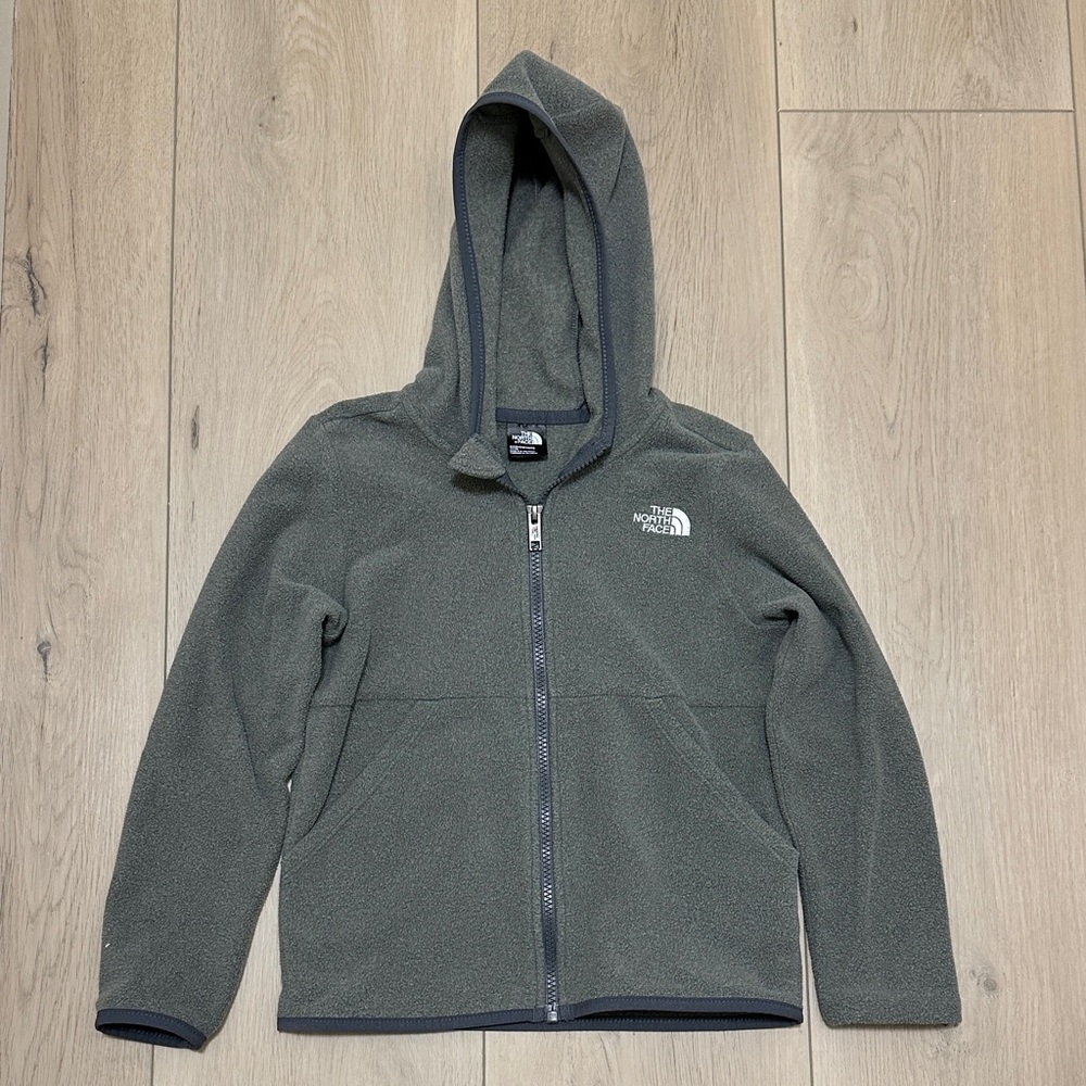 The North Face Kids Charcoal Zip-Up Hoodie